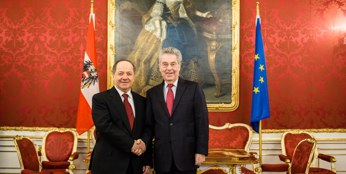 President Barzani meets with Austrian President Fischer in Vienna