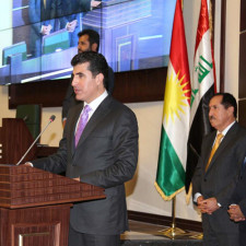 Speech by Prime Minister Barzani at inauguration of eighth cabinet