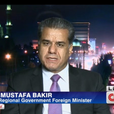 CNN: Minister Falah Mustafa fordert internationales Vorgehen in aktueller Krise