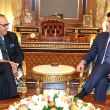 (Deutsch) Premierminister Barzani empfängt VN Vizegeneralsekretär