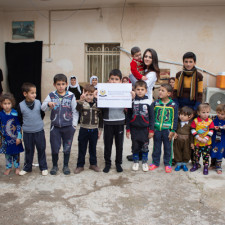 First progress report: Austro-Kurdish Youth-Initiative and KRG Representation distribute first donations among refugees in Kurdistan