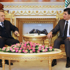 Premierminister Barzani trifft Präsident Putins Sondergesandten