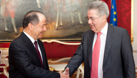 President Barzani meets Austrian President Fischer in Vienna