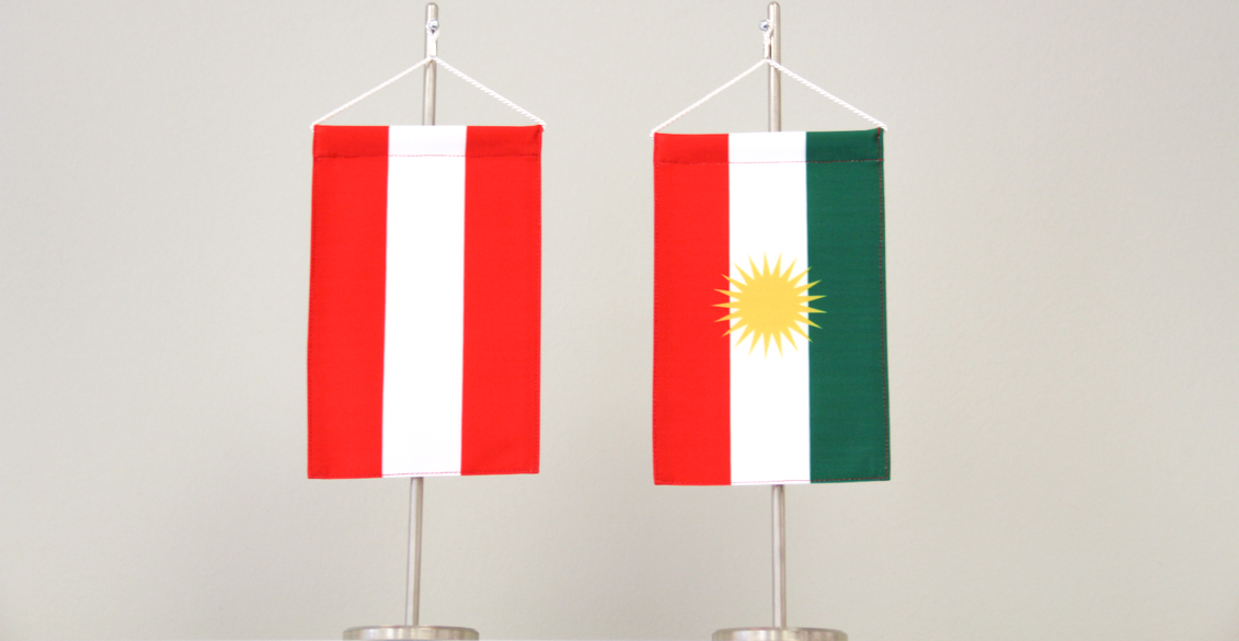 Beziehungen zwischen der Region Kurdistan und Österreich