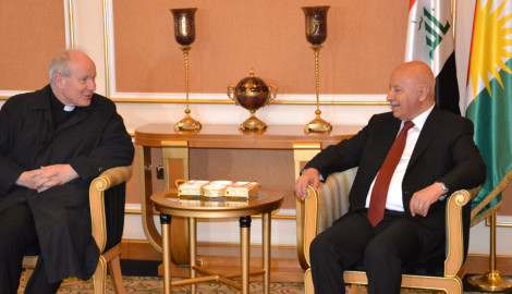 Österreichischer Kardinal Schönborn besucht Region Kurdistan