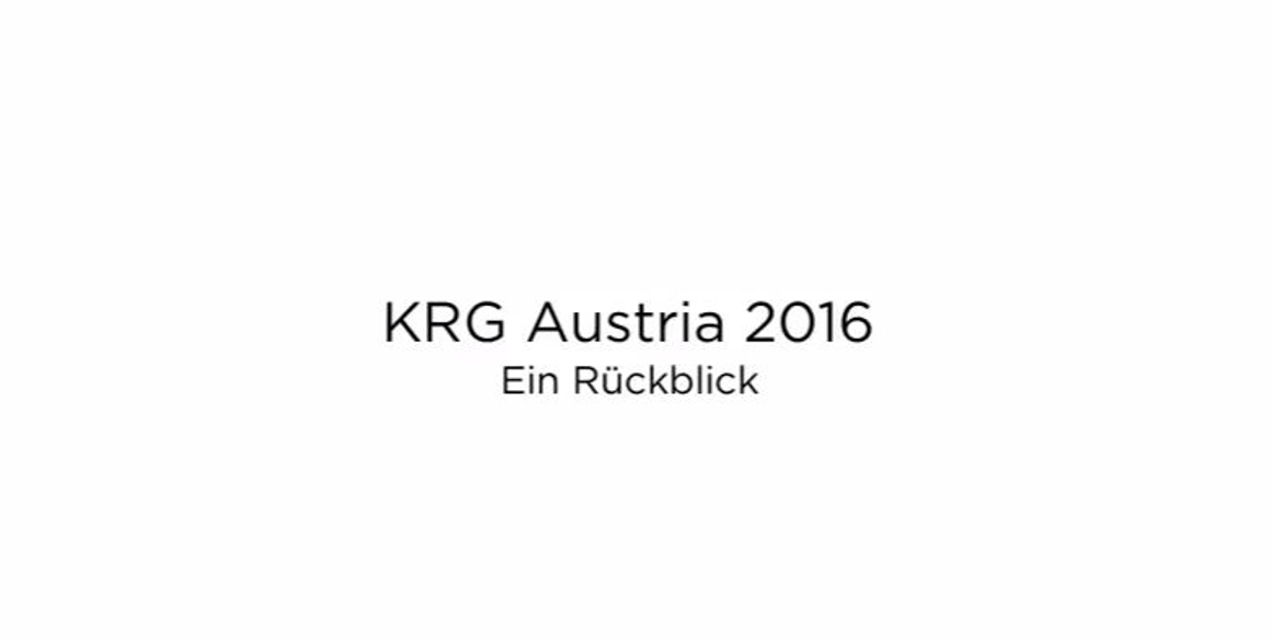 KRG Austria Jahresrückblick 2016