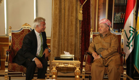 Präsident Barzani empfängt EU Botschafter im Irak