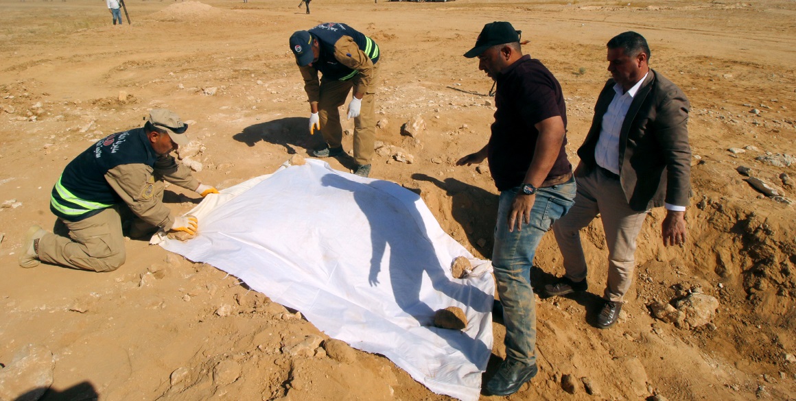 Mass graves of Kurdish civilians discovered