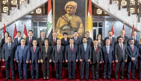 Das 9. Kabinett der Regionalregierung Kurdistan-Irak