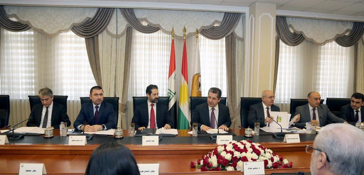 KRG Ministerrat trifft die Fraktionen der Region Kurdistan im irakischen Parlament
