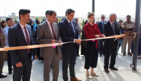 Eröffnung des Landwirtschaftszentrums in Erbil