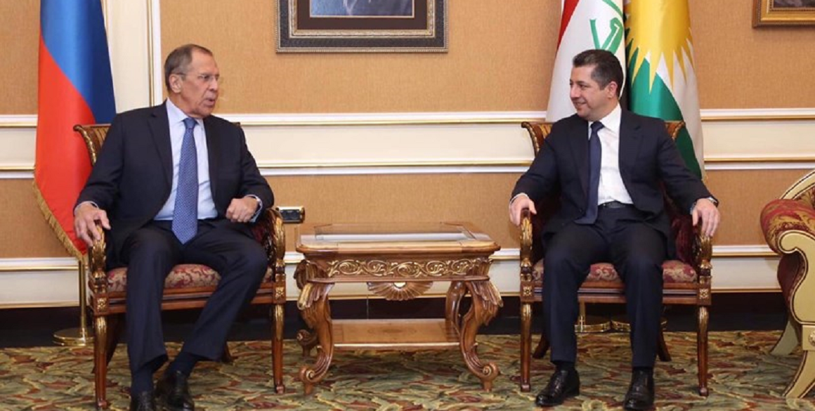 Russischer Außenminister besucht die Region Kurdistan