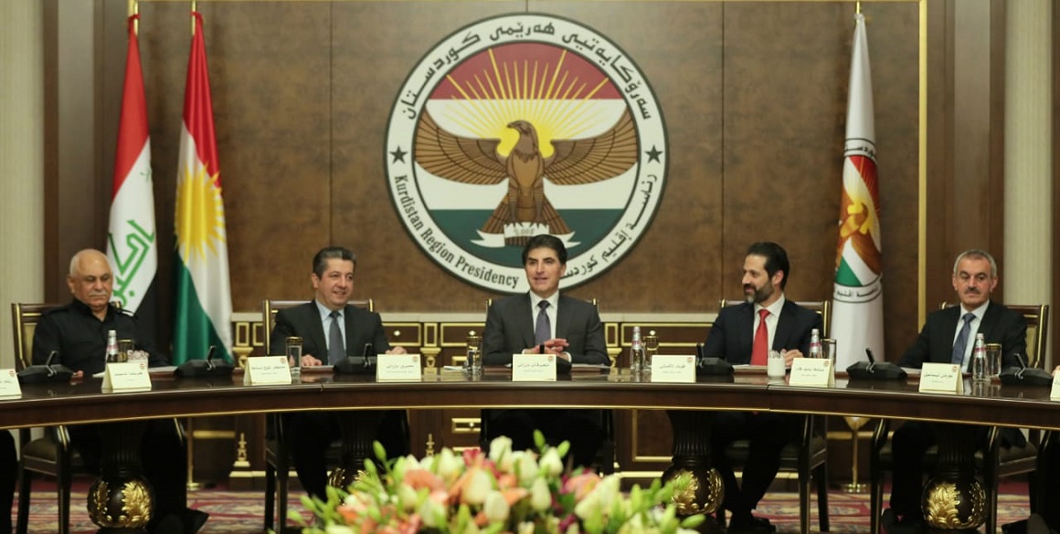 Präsident Barzani präsidiert die KRG-Kabinettssitzung