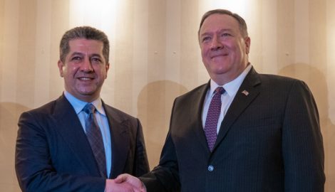 Premierminister Barzani an der 2020 Münchner Sicherheitskonferenz