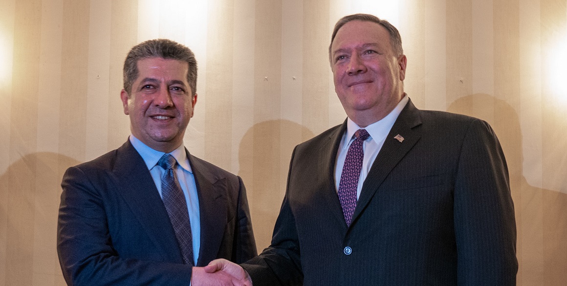 Premierminister Barzani an der 2020 Münchner Sicherheitskonferenz