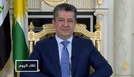 Interview von Premierminister Masrour Barzani mit Al-Jazeera