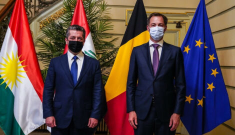 Premierminister Barzani trifft belgischen Amtskollegen in Brüssel