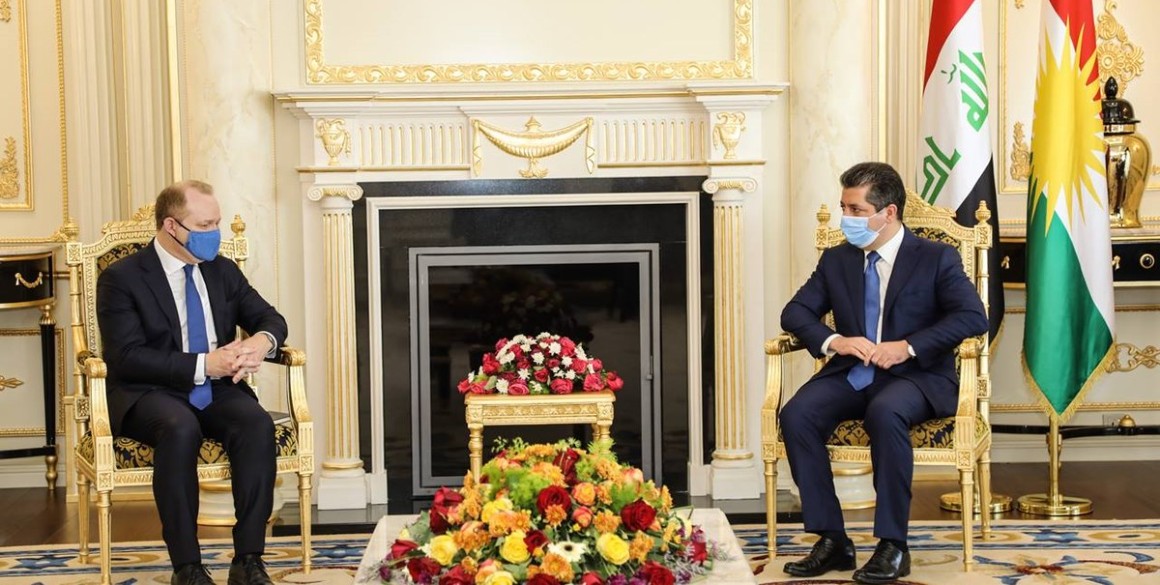 Premierminister Masrour Barzani trifft US-Sondergesandten