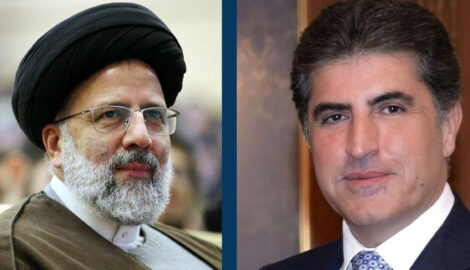 Präsident Nechirvan Barzani am Telefon mit designiertem Präsident des Iran