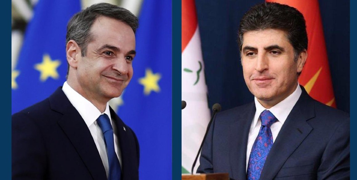 Kurdistan Region President and Greece’s Prime Minister discuss bilateral relations