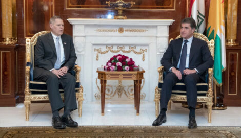 Präsident Nechirvan Barzani trifft US-Botschafter in Erbil