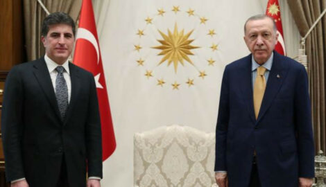 President Barzani meets President Erdoğan