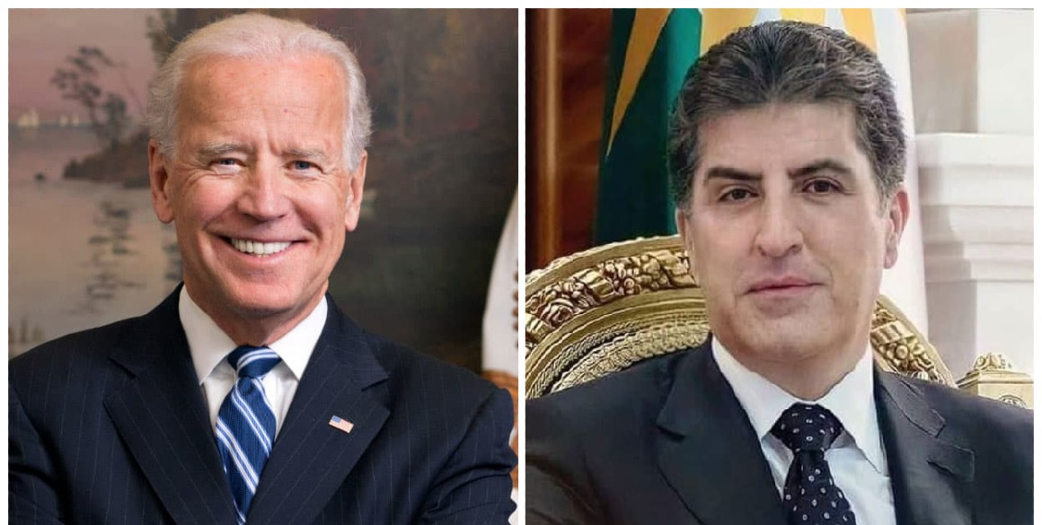 Präsident Nechirvan Barzani erhält Brief vom US-Präsident Biden