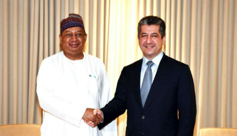 Premierminister Masrour Barzani trifft OPEC-Generalsektretär