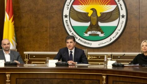 Präsident Barzani trifft politische Parteien und Vertreterin der UNO