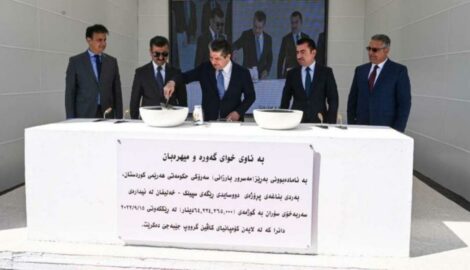 Premierminister Barzani eröffnet neue Autobahn in Soran