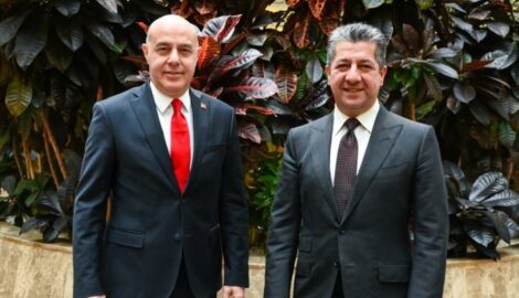 Premierminister Barzani trifft den türkischen Botschafter