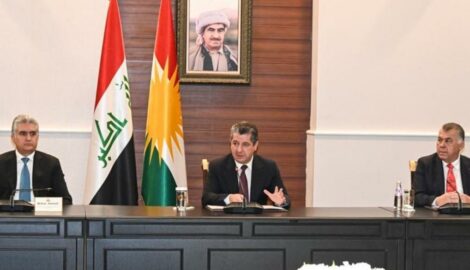 Premierminister Barzani trifft ausländische Vertreter in der Region Kurdistan