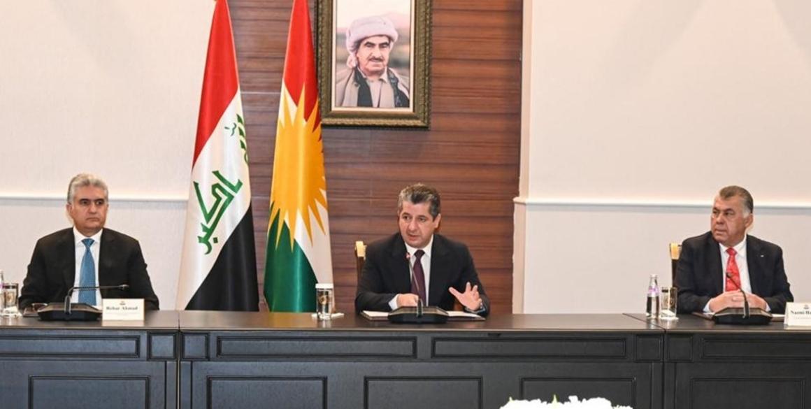 Premierminister Barzani trifft ausländische Vertreter in der Region Kurdistan