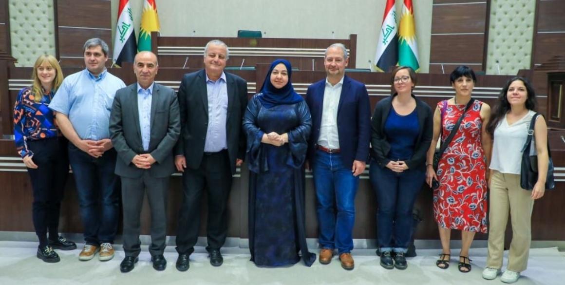 MEP Andreas Schieder visits Kurdistan Parliament