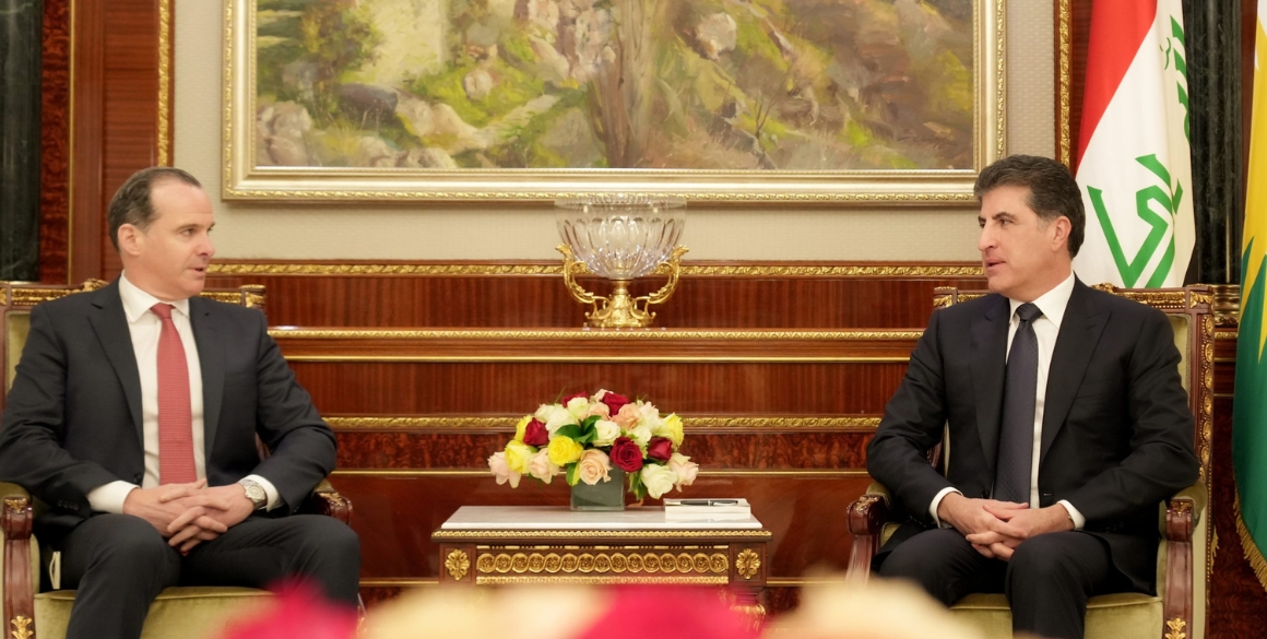 Präsident Nechirvan Barzani trifft hochrangige US-Delegation