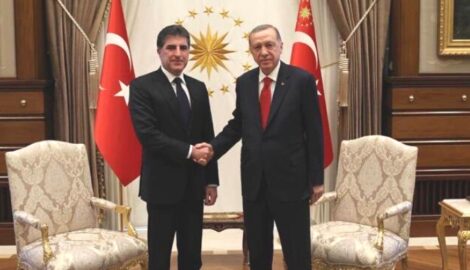 Präsident Barzani trifft türkischen Präsidenten Recep Tayyip Erdogan