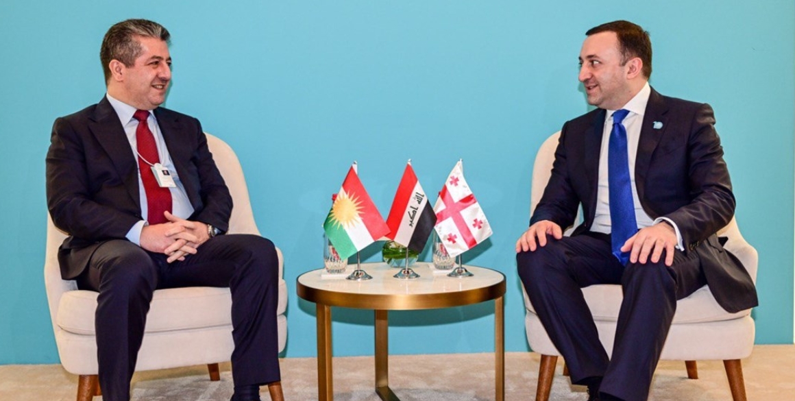 Premierminister Barzani trifft georgischen Amtskollegen in Dubai