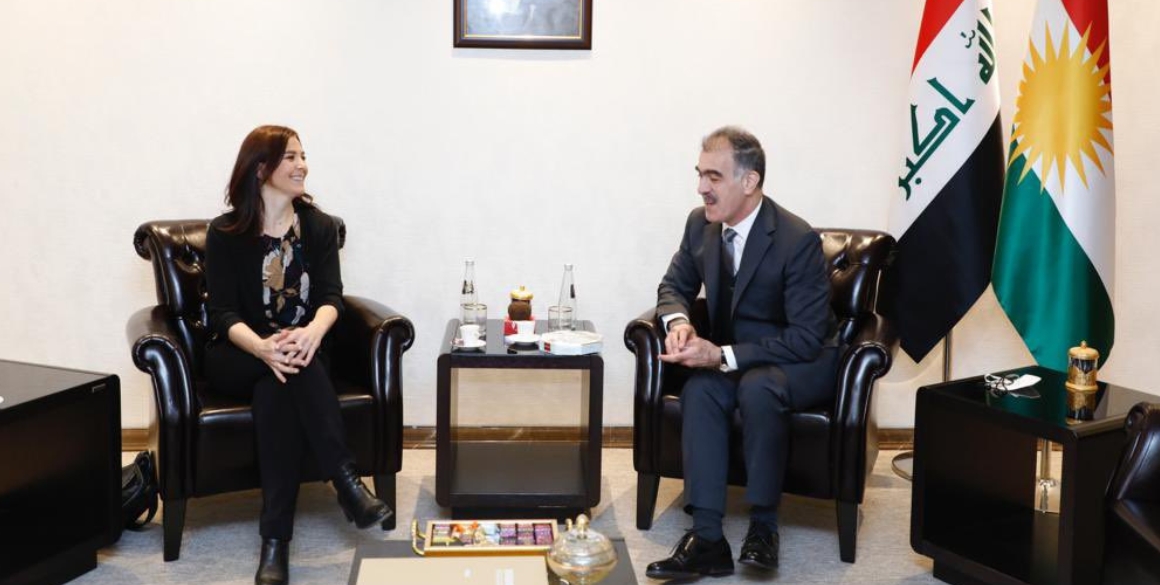 Österreichische Abgeordnete Ernst-Dziedzic besucht die Region Kurdistan