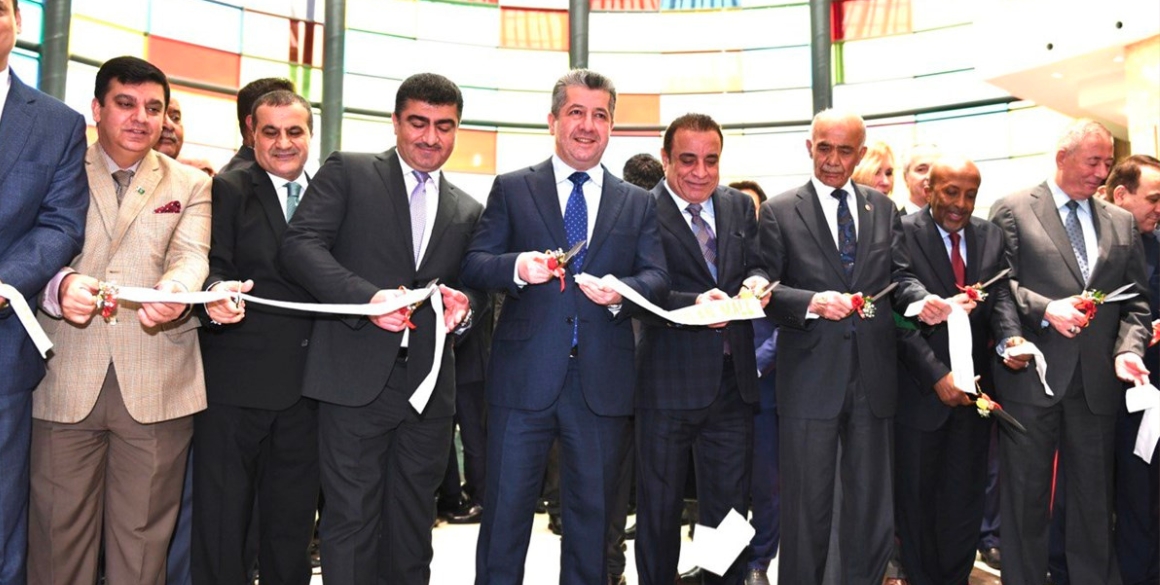 Premierminister Barzani eröffnet das Hyatt Regency Hotel und die Gulan Mall in Erbil