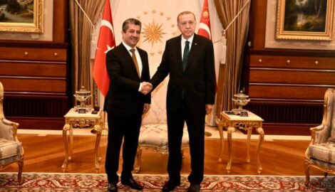 KRG-Premierminister Barzani trifft Präsident Erdogan in Ankara