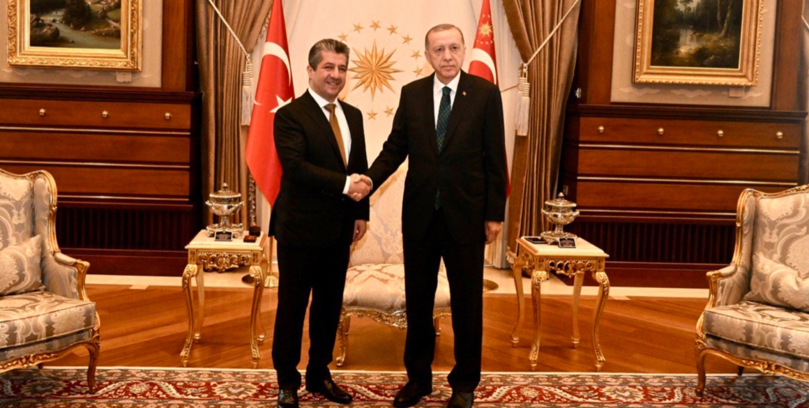 KRG-Premierminister Barzani trifft Präsident Erdogan in Ankara