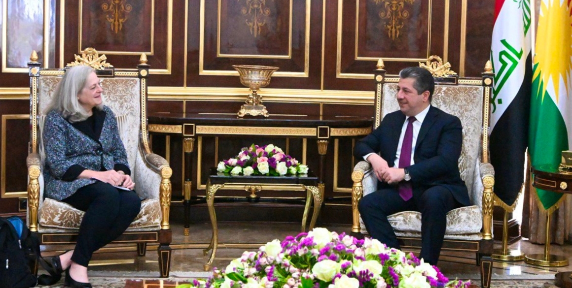 KRG leaders receive the US Ambassador to Iraq