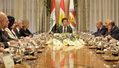 Präsident Barzani trifft Unabhängige Hohe Wahlkommission des Iraks