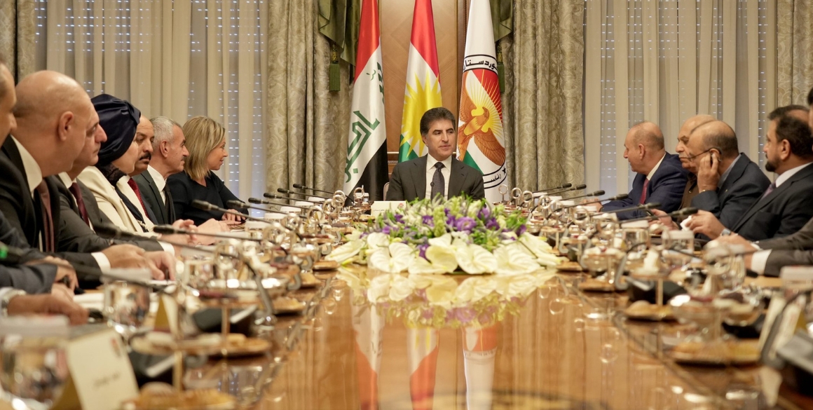 Präsident Barzani trifft Unabhängige Hohe Wahlkommission des Iraks