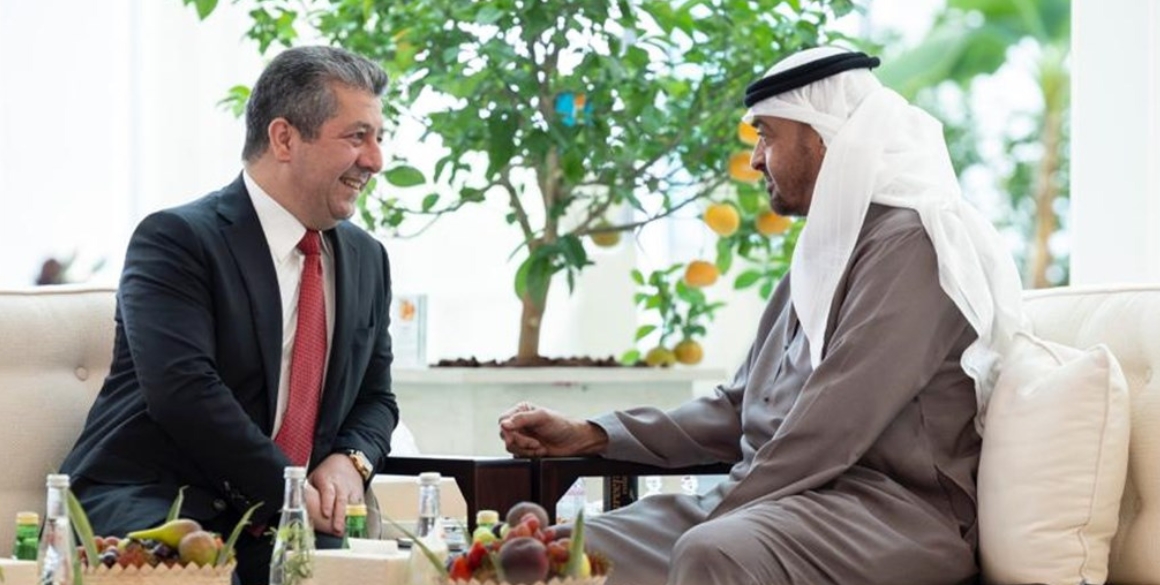 Premierminister Barzani trifft VAE-Präsidenten in Abu Dhabi