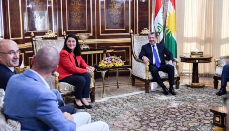 Premierminister Barzani trifft Delegation des Deutschen Bundestages