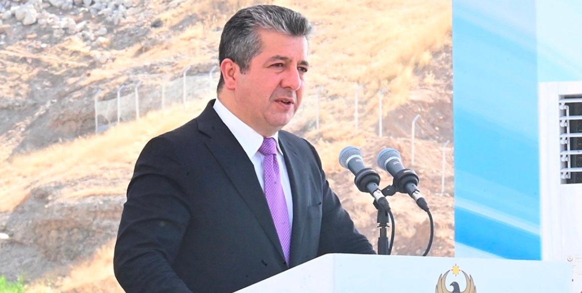 Premierminister Barzani spricht bei Präsentation eines Tourismusprojekts in Zakho