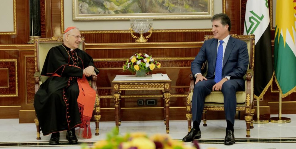Präsident Barzani empfängt Patriarch der chaldäisch-katholischen Kirche