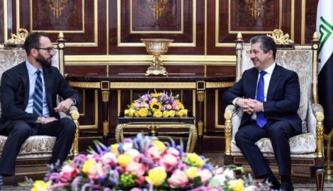 Neuer US-Generalkonsul in Erbil besucht Präsident und Premierminister