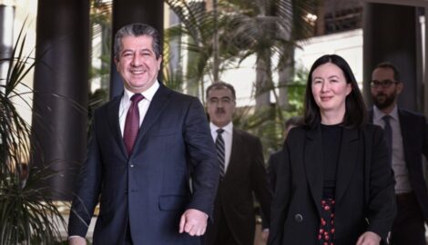 Premierminister Barzani trifft Delegation des US-Außenministeriums